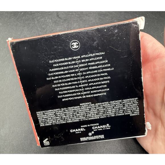 CHANEL ROSES COQUILLAGE POWDER BLUSH DUO LIMITED EDITION NEW! - Picture 4 of 11